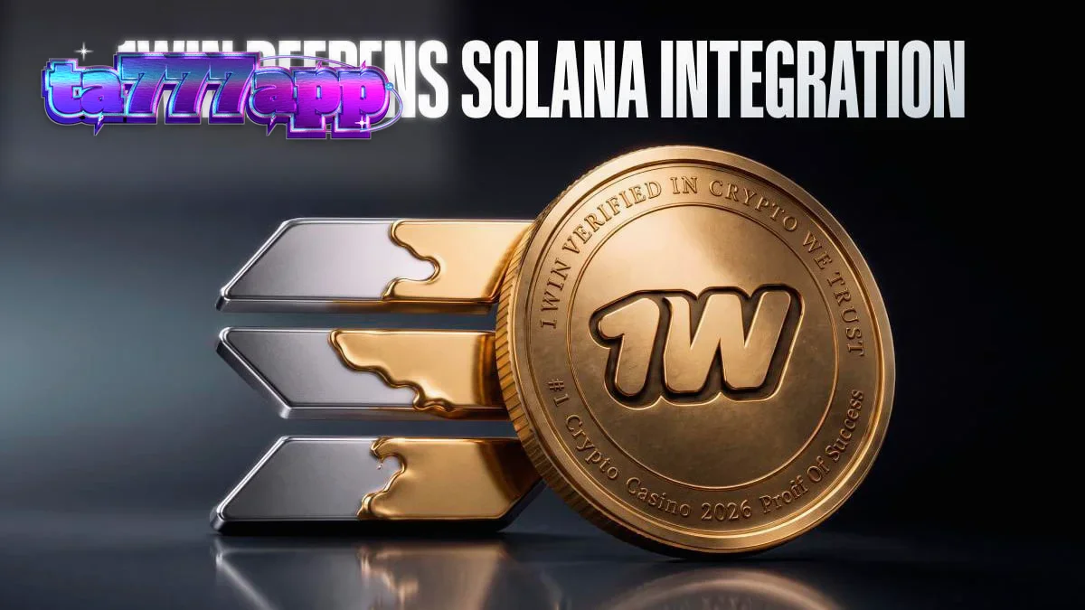 Tampilan antarmuka platform digital modern dengan elemen kripto